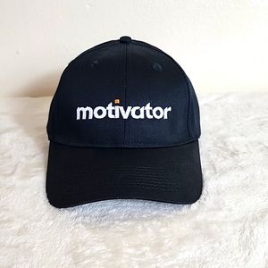Motivator Black Adjustable Baseball Hat